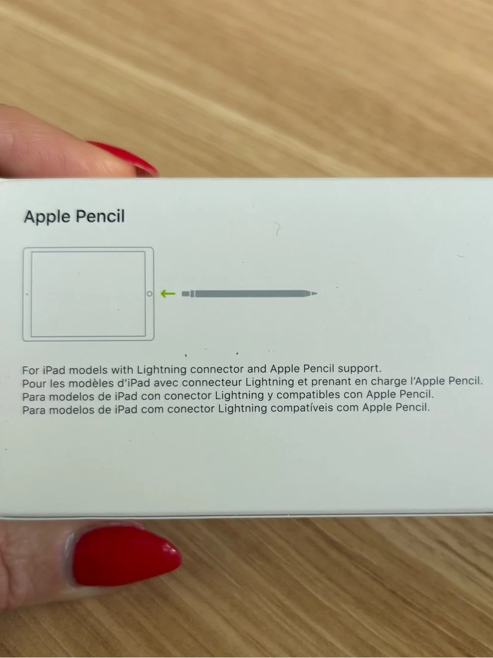 Apple Pencil w/ Rubber Cap